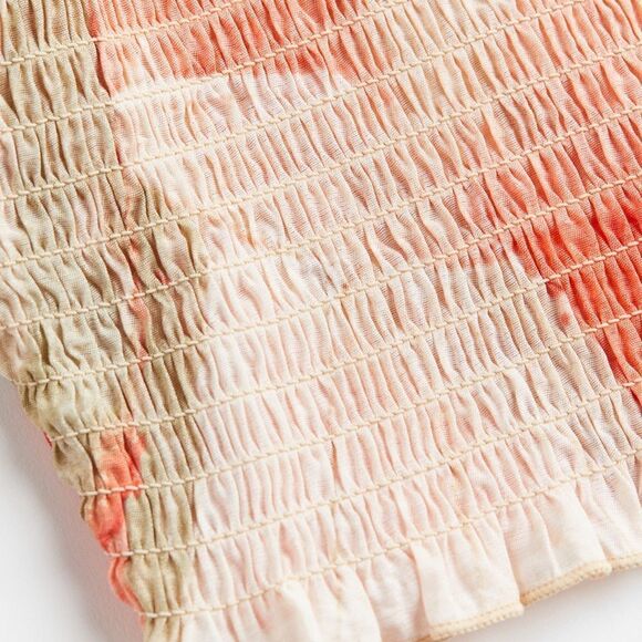 🦋⭐️HOST PICK⭐️Cropped off-the-shoulder top voluminous sleeves silk scarf… - Picture 4 of 5